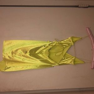 Fashion Nova Dresses - Gorgeous neon yellow dress. Fashion Nova Dresses - Gorgeous neon yellow dress.